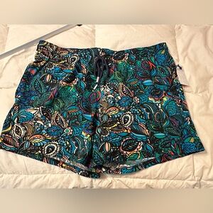 Le Club Paisley Short Swim Trunks - NWT - Size XXL